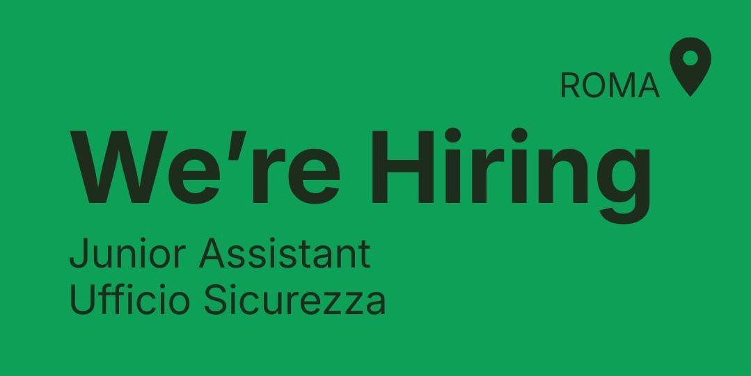 Cerchiamo una figura Junior per Supporto Operativo alla Sicurezza – Roma